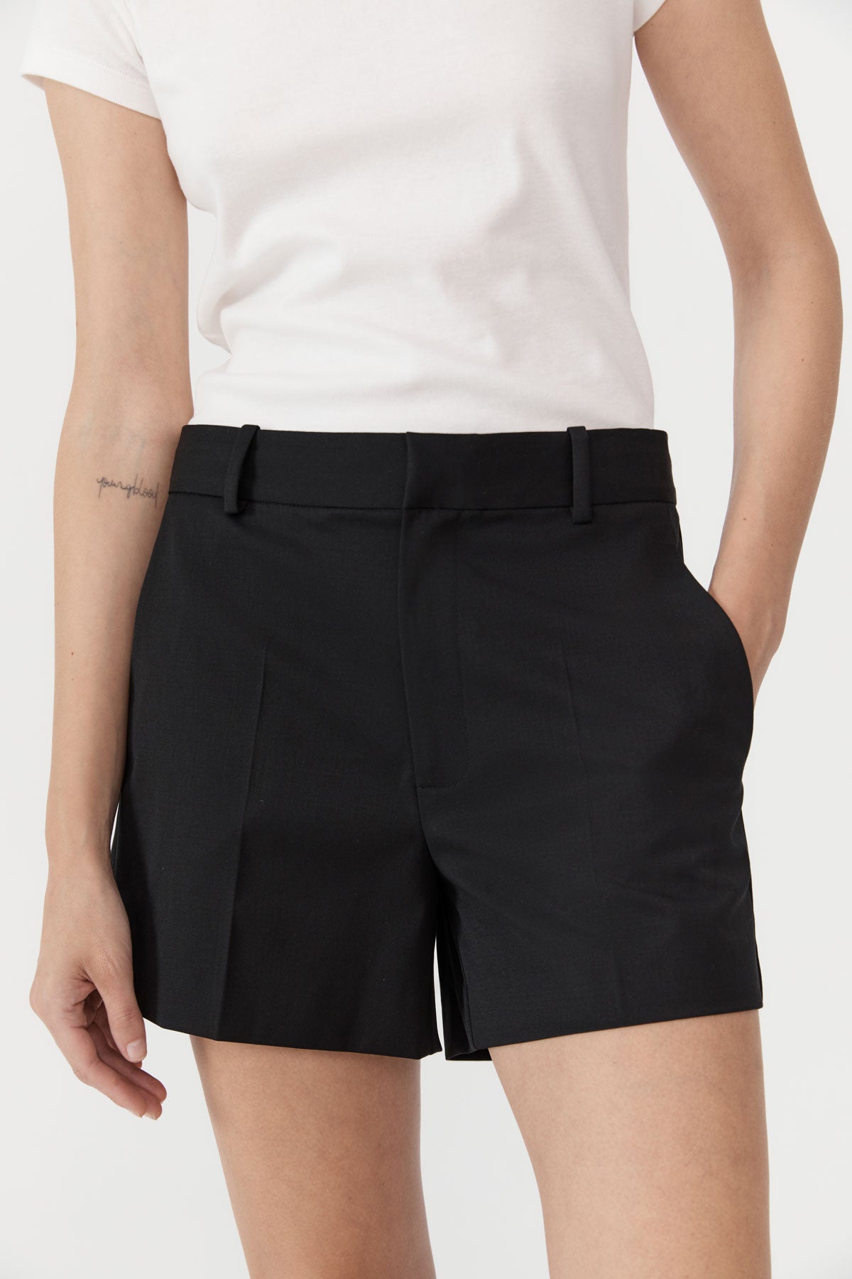 Tailored Shorts - Black