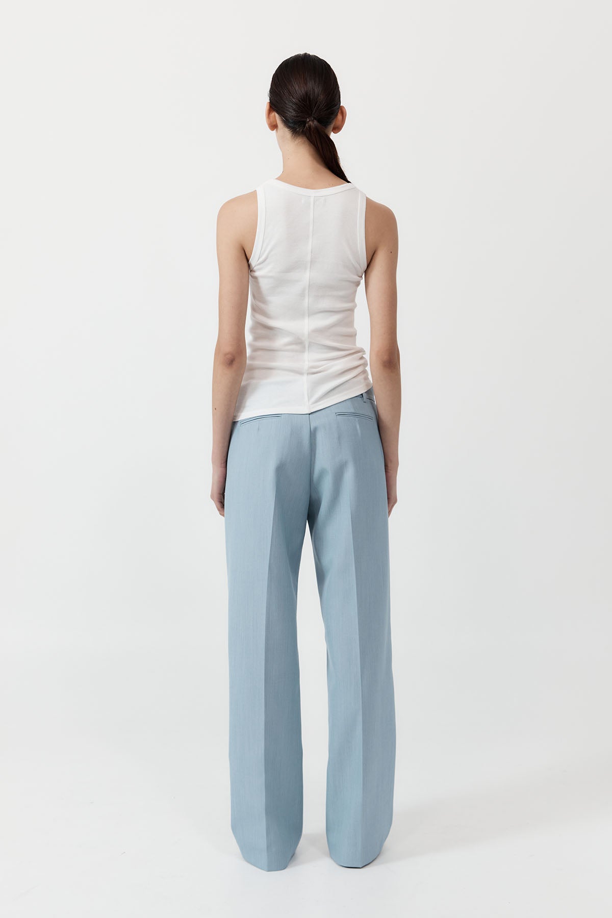 Carter Trousers - Stone Blue