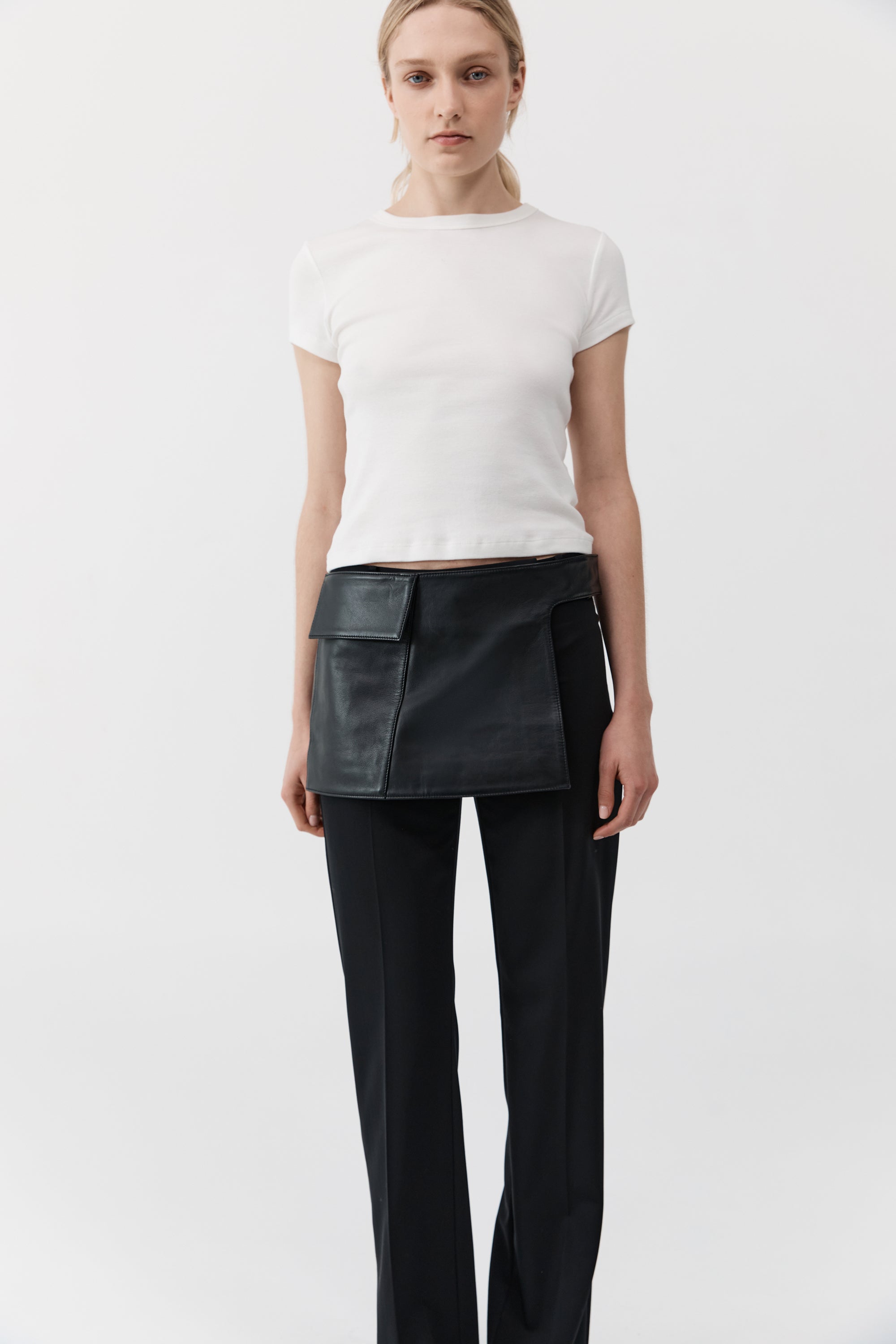 St. Agni | Utility Skirt Belt - Black