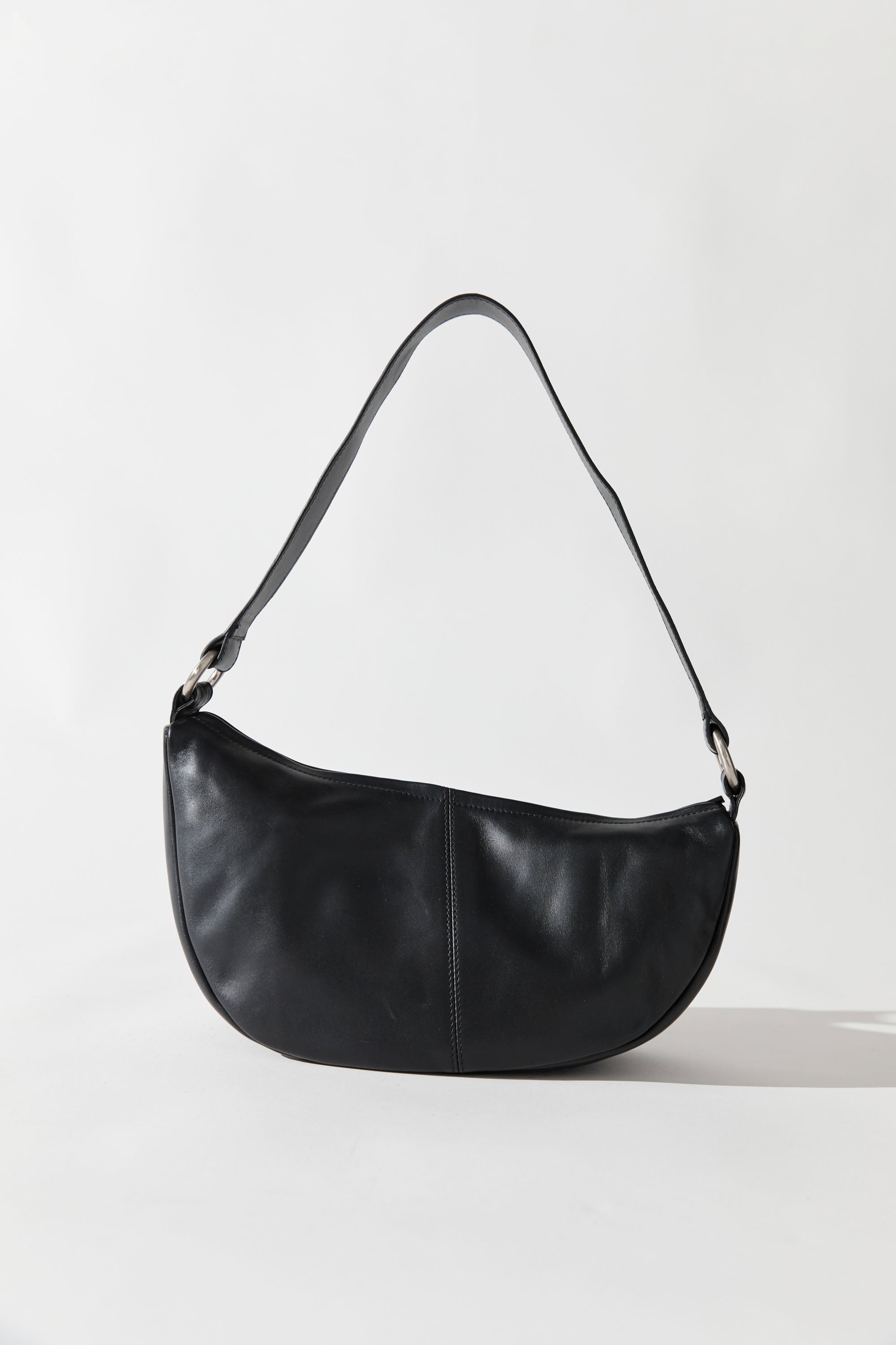 St. Agni | Utility Crescent Bag - Black