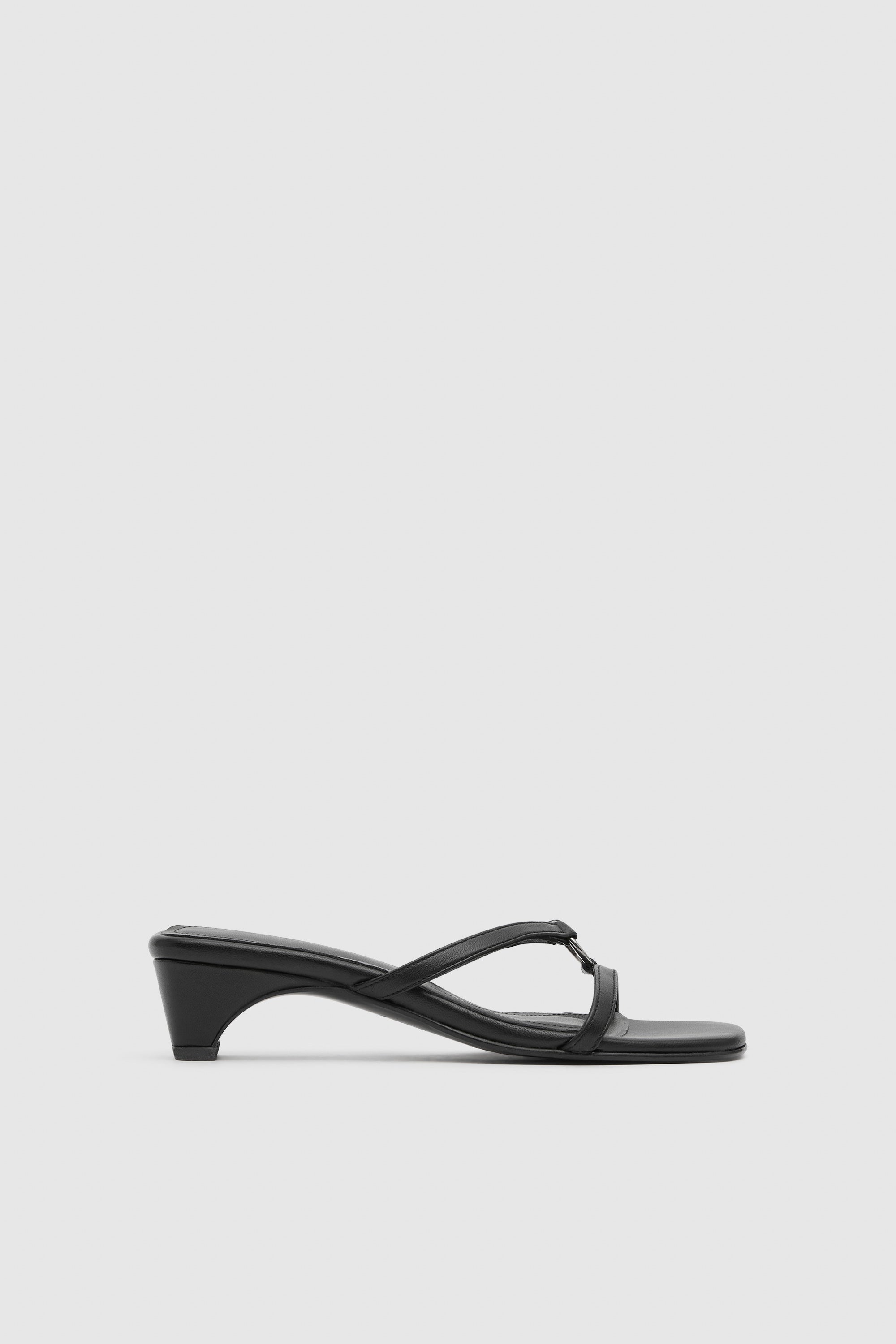 St. Agni | Multi Strap Heel - Black