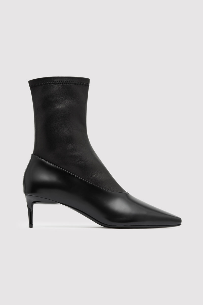 Sock Ankle Boot Black – Agni