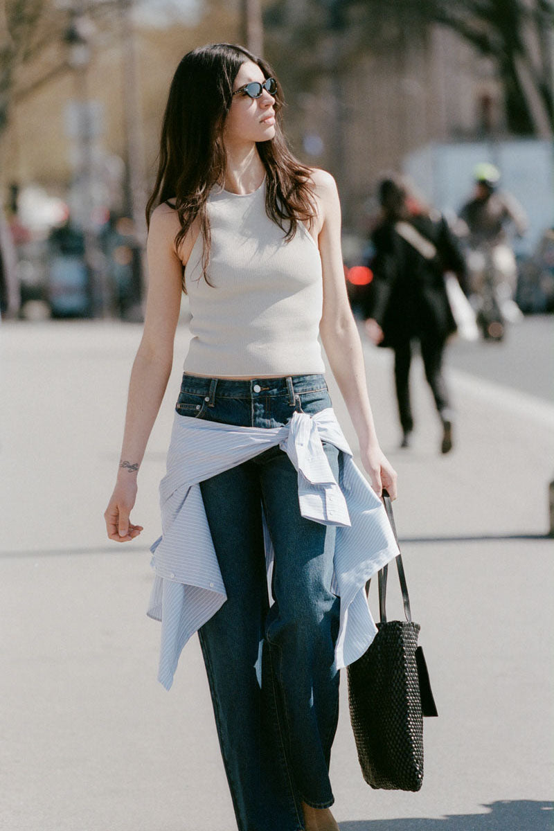 Agni 90s Low Rise Jeans Dark Indigo1