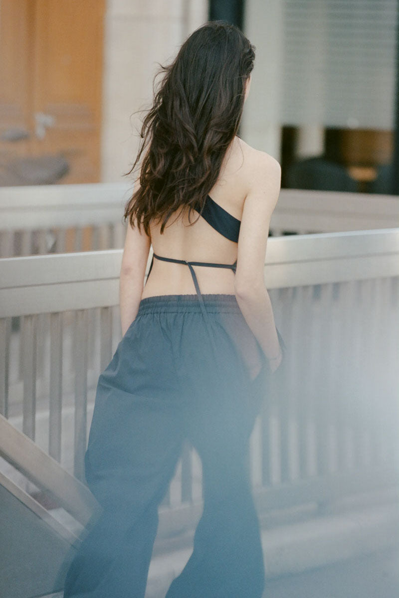 Racerback Top - Dark Ink
