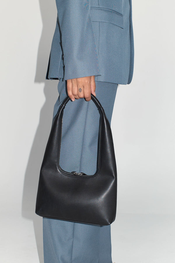 PRE-ORDER: Zip Detail Mini Bag - Black