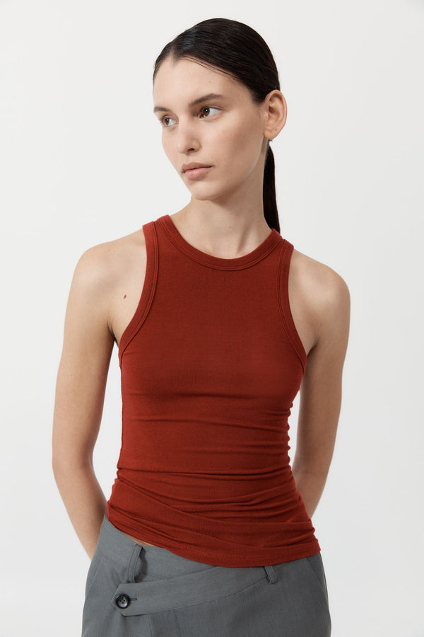 Jersey Tank - Rouge