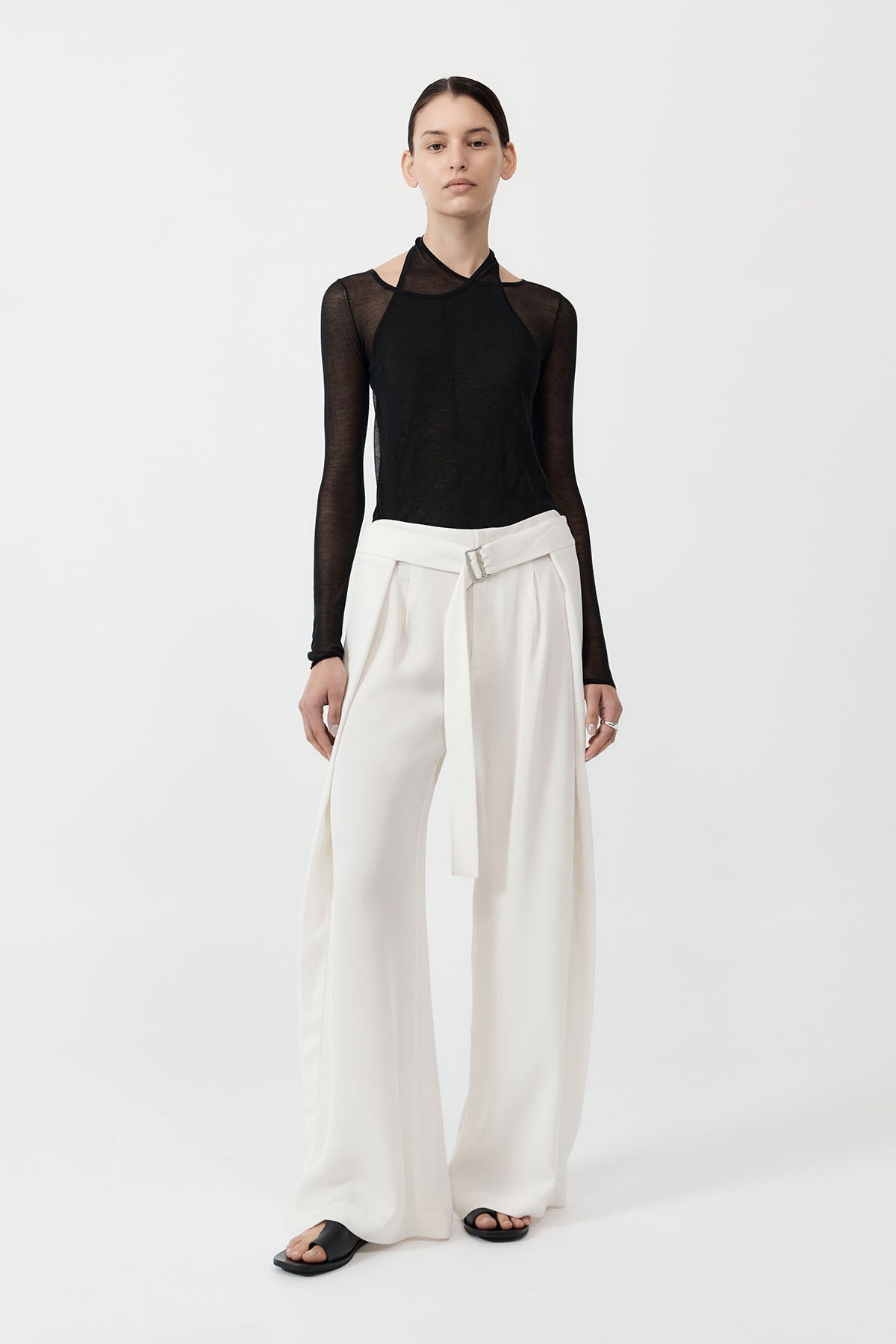 Fold Trousers - Off White
