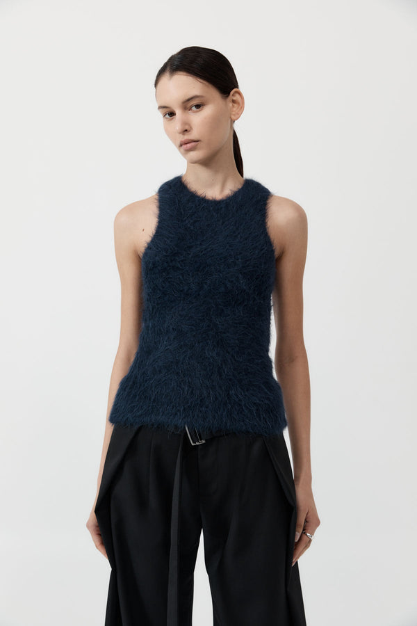 Alpaca Tank - Midnight Blue
