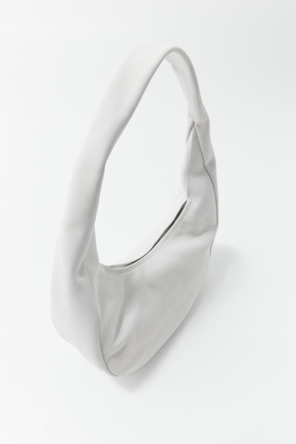 Oval Mini Bag - Cool White