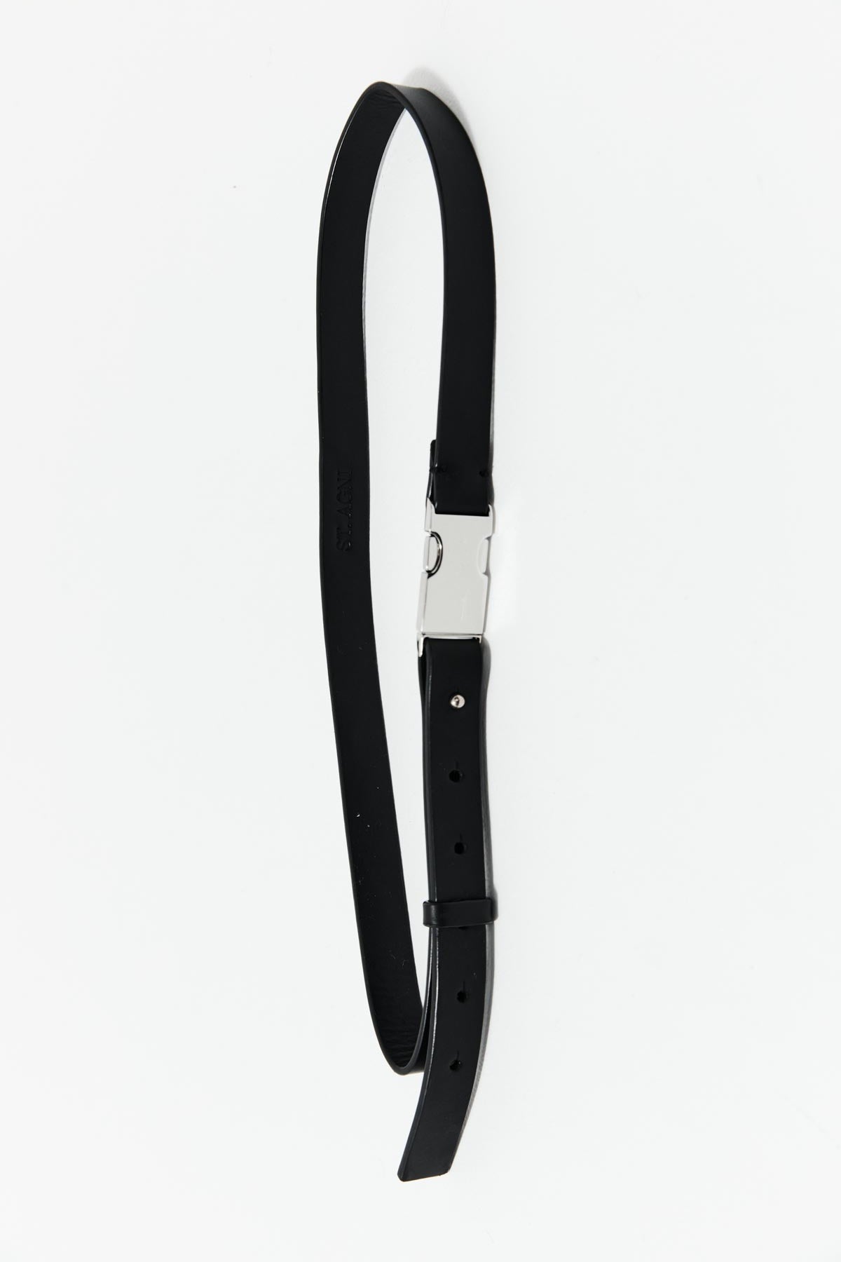 PRE-ORDER: Buckle Detail Belt - Black