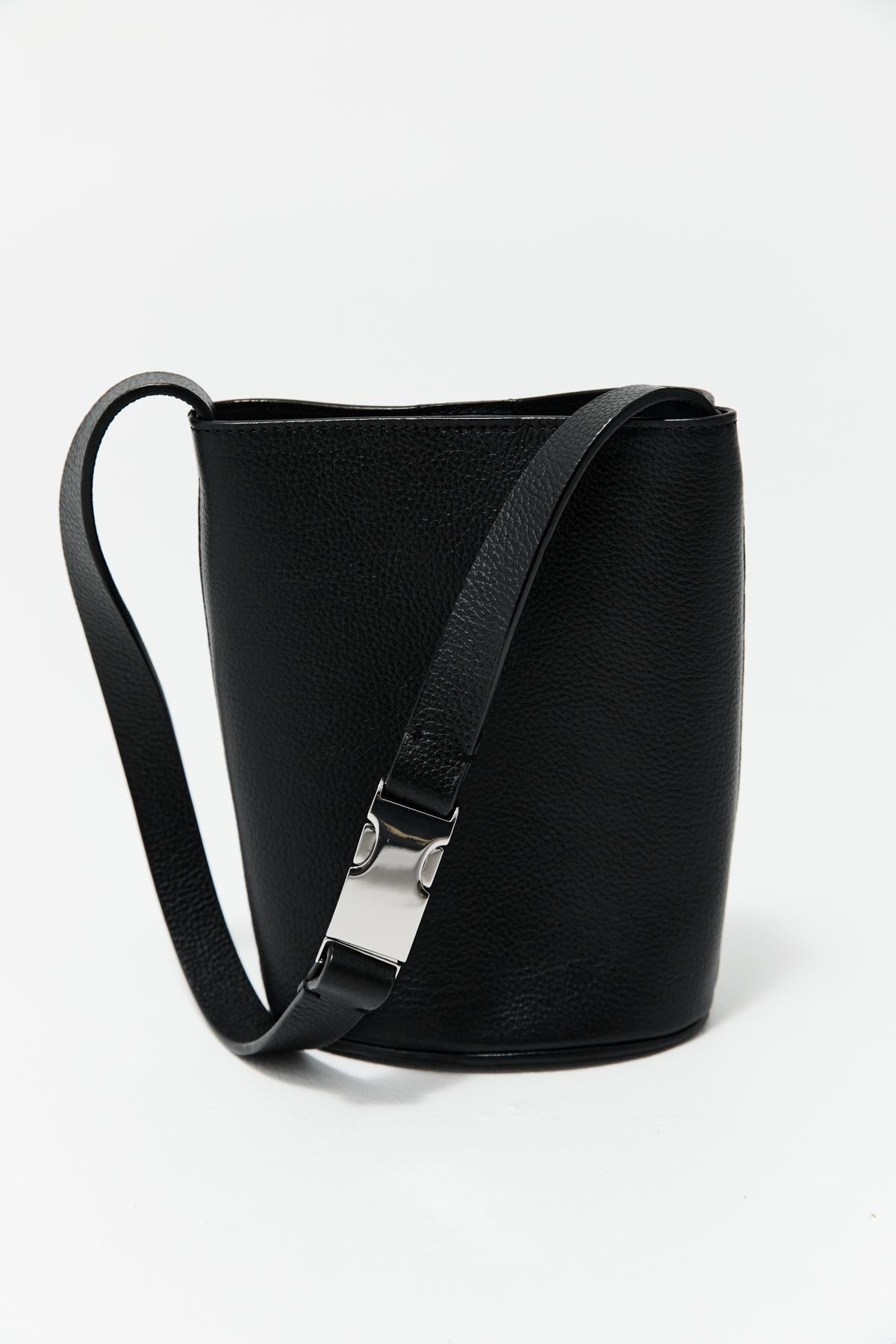 Adjustable Bucket Bag - Black