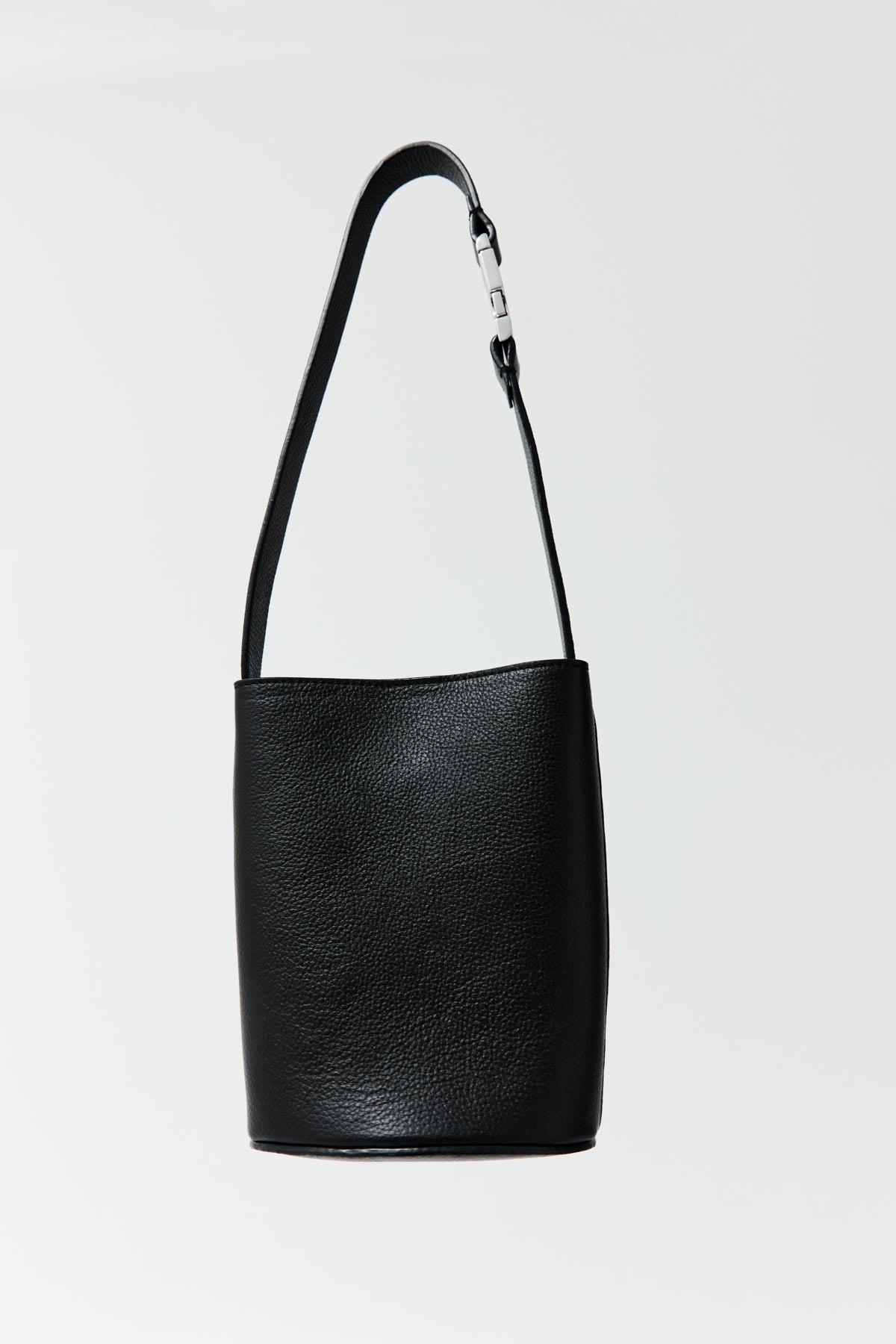 Adjustable Bucket Bag - Black