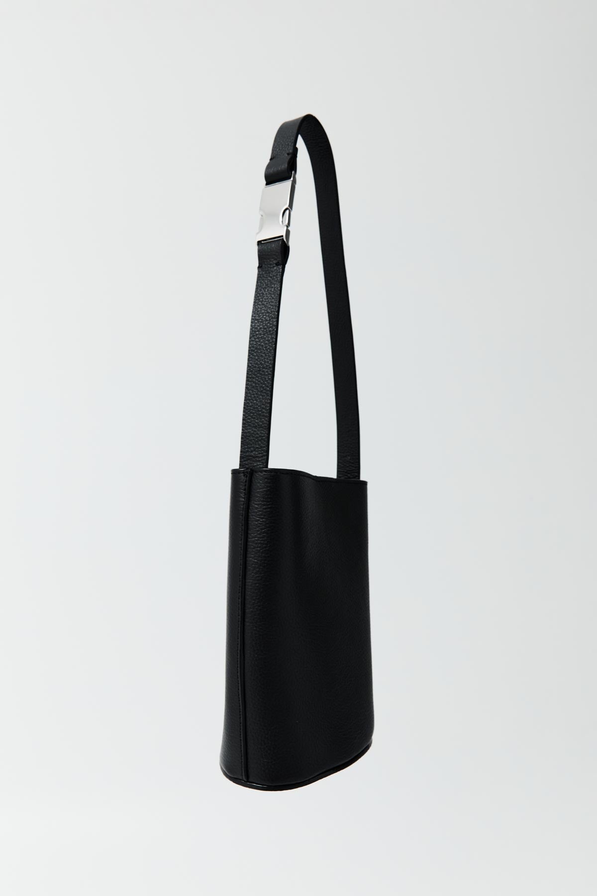 Adjustable Bucket Bag - Black