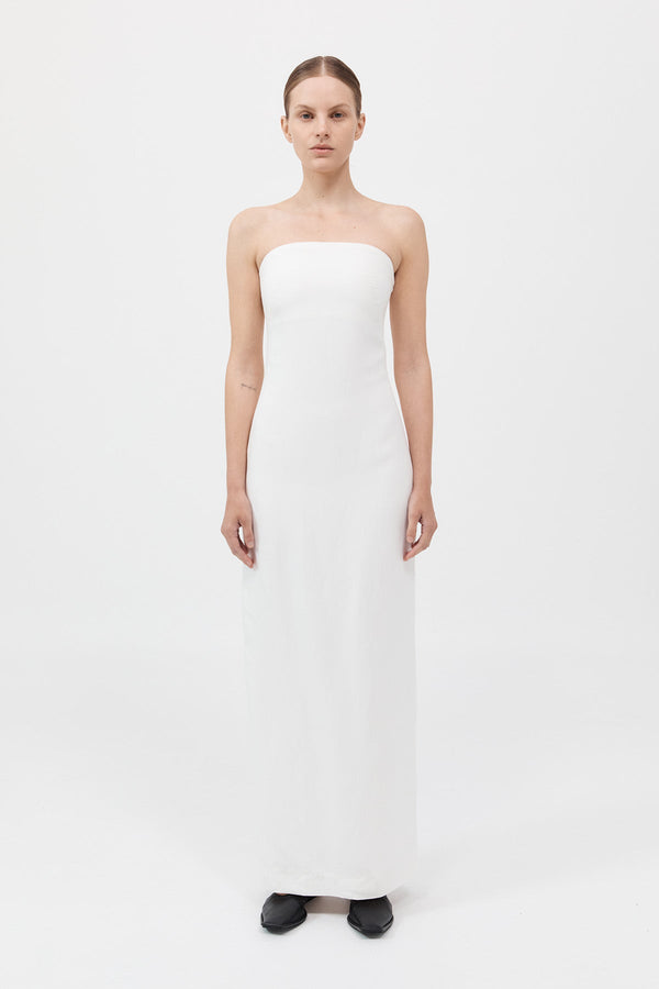 Column Dress - Salt
