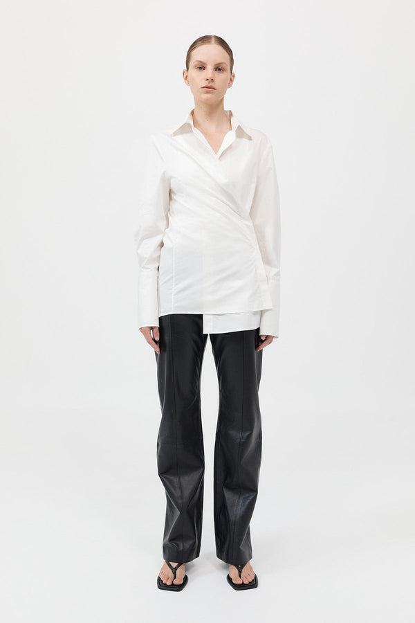 Wrap Shirt - White