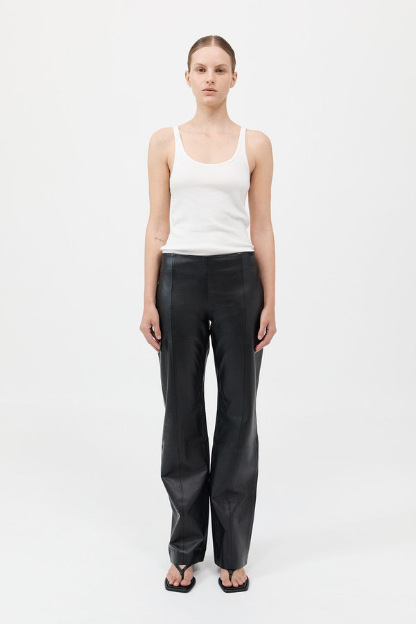 Leather Pants - Black