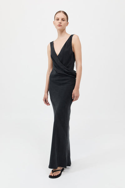 スーツ・フォーマル・ドレス ANDRESD drape dress BLACK J.W. Anderson Dreaped Dress - Black - Women | DR0490PG1761999