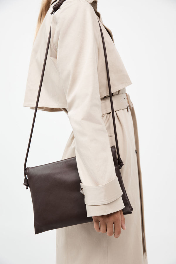 Dual Sling Bag - Chocolate