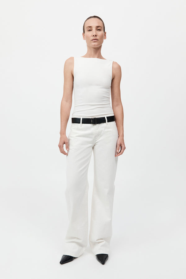 90s Low Rise Jeans 
by Outland Denim - White