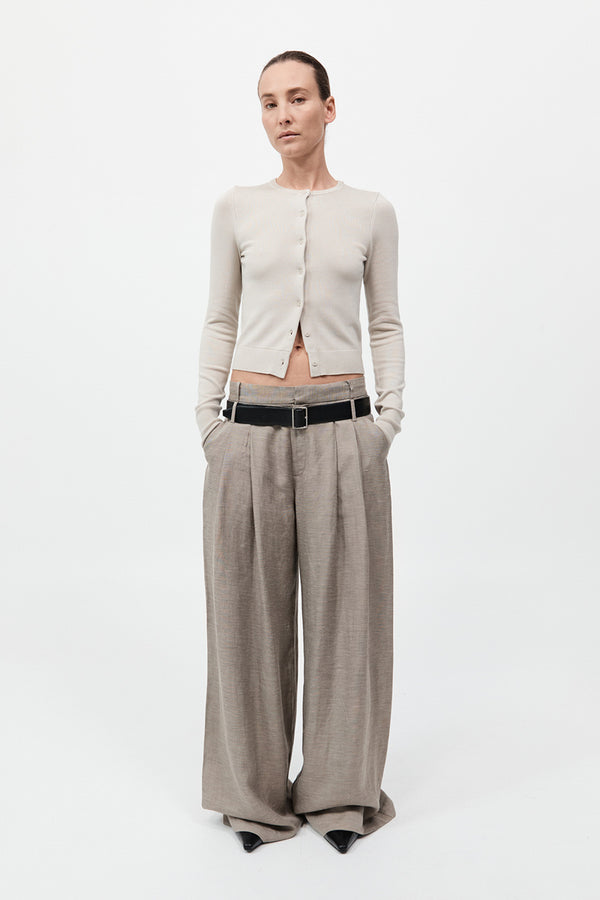 Classic Cardigan - Creme