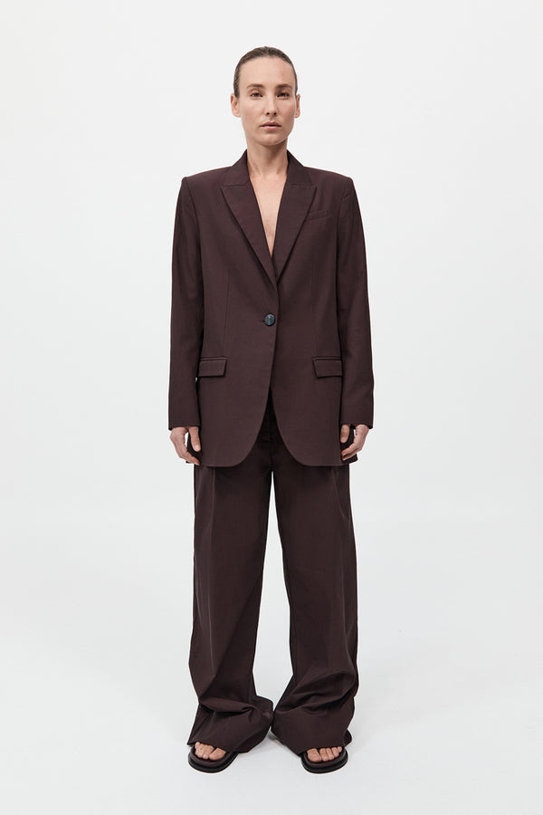 Classic Blazer - Port
