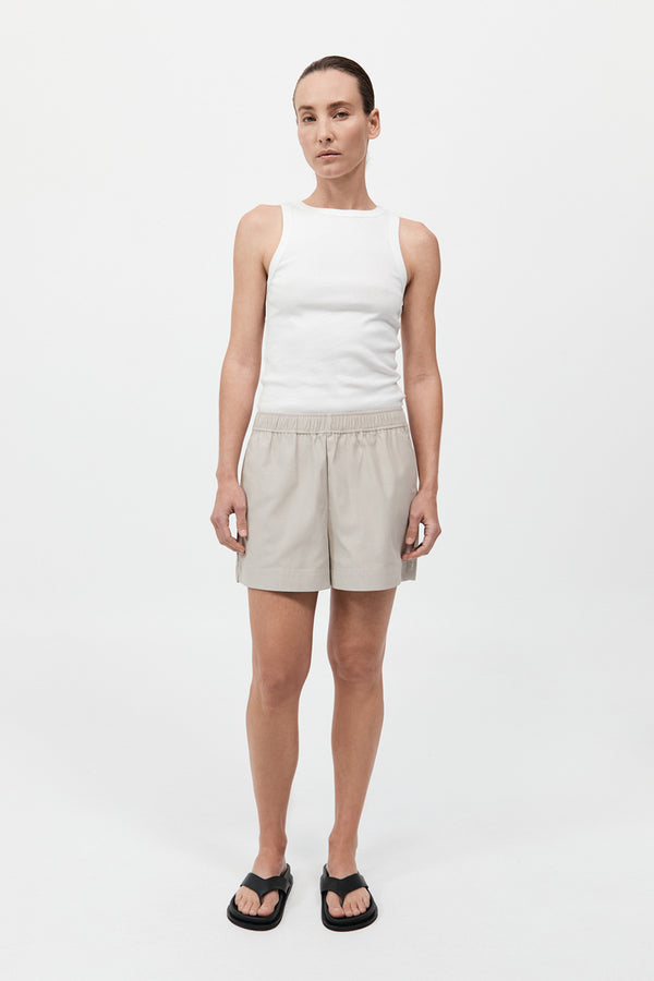 Relaxed Short - Creme