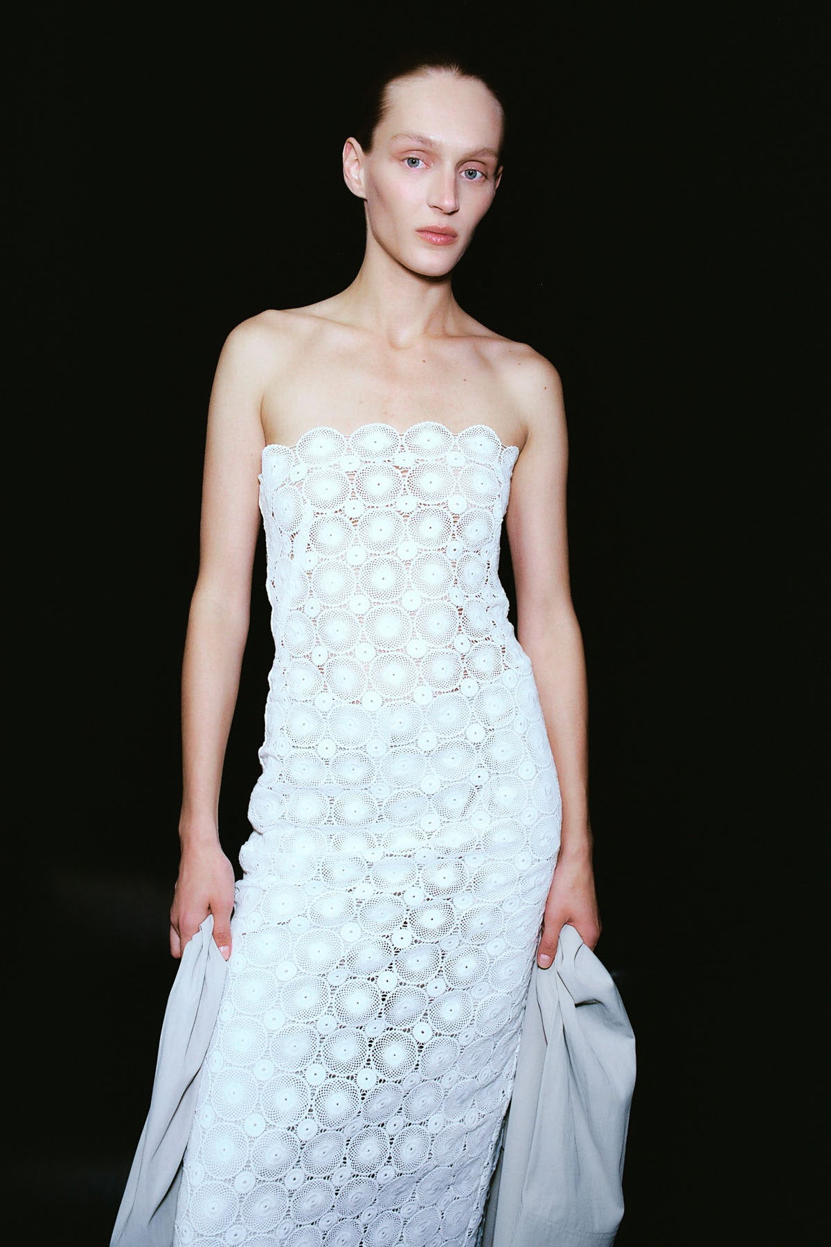 St. Agni | Doily Column Dress - White St. Agni | Doily Column Dress - White