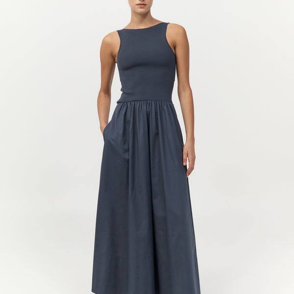 st agni bateau cut out dress St. Agni | Bateau Cut Out Dress