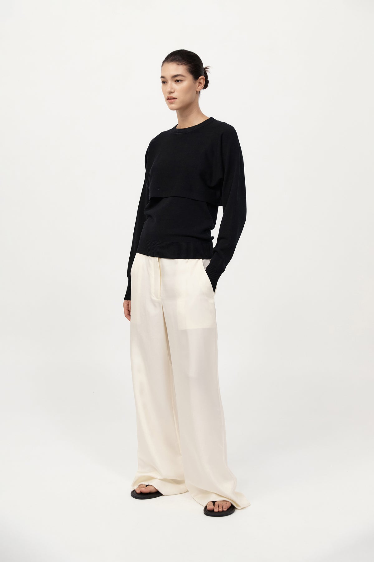 Two Piece Jumper - Black