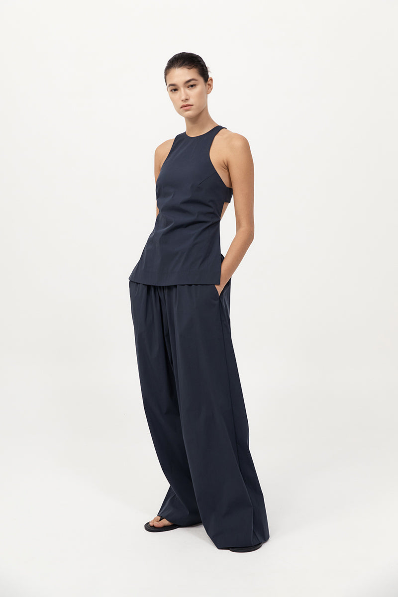 Racerback Top - Dark Ink