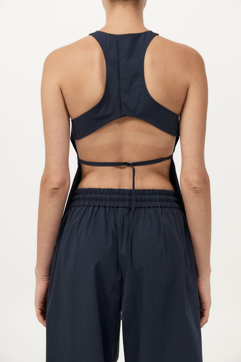 Racerback Top - Dark Ink