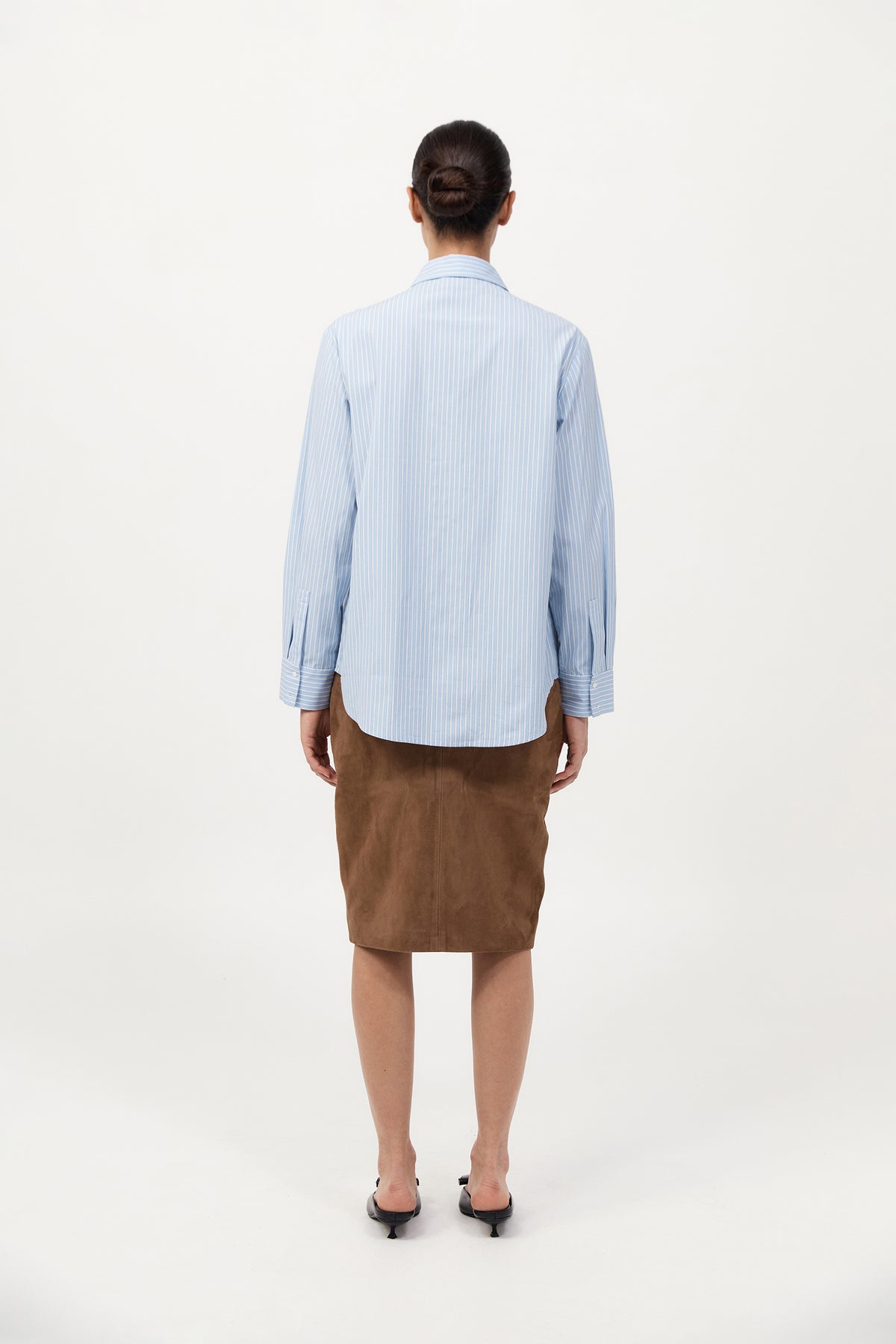 Classic Shirt - Pale Blue Stripe