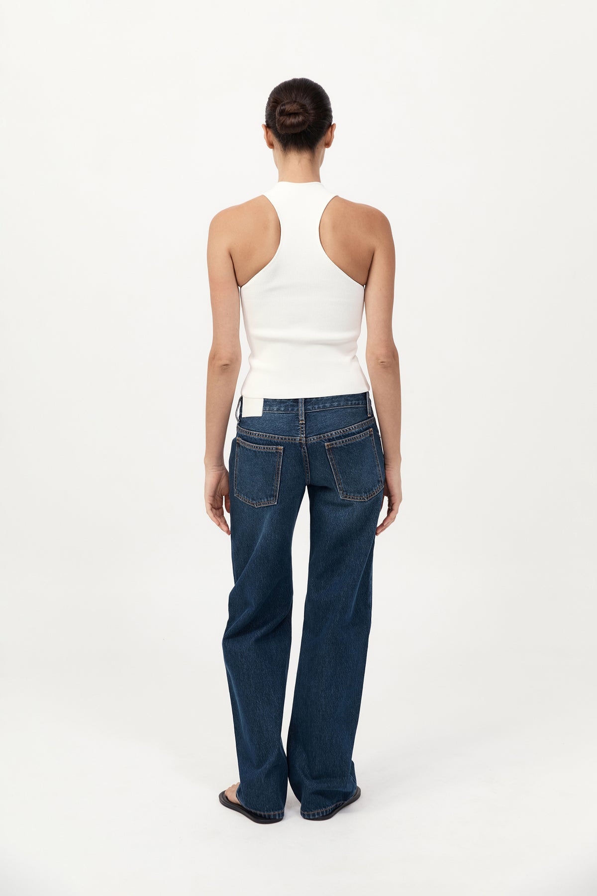 90s Low Rise Jeans - Dark Indigo