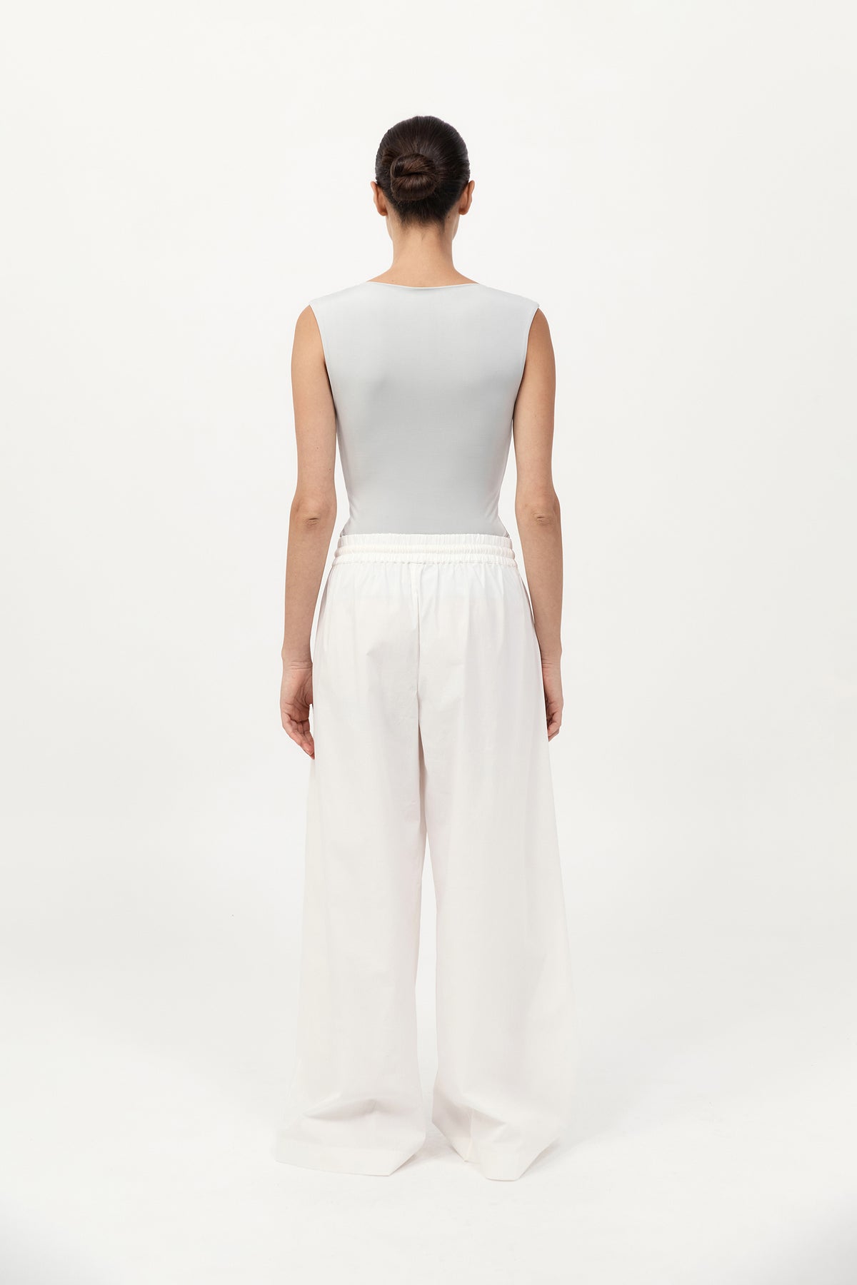 90s Cupro Top - Silver