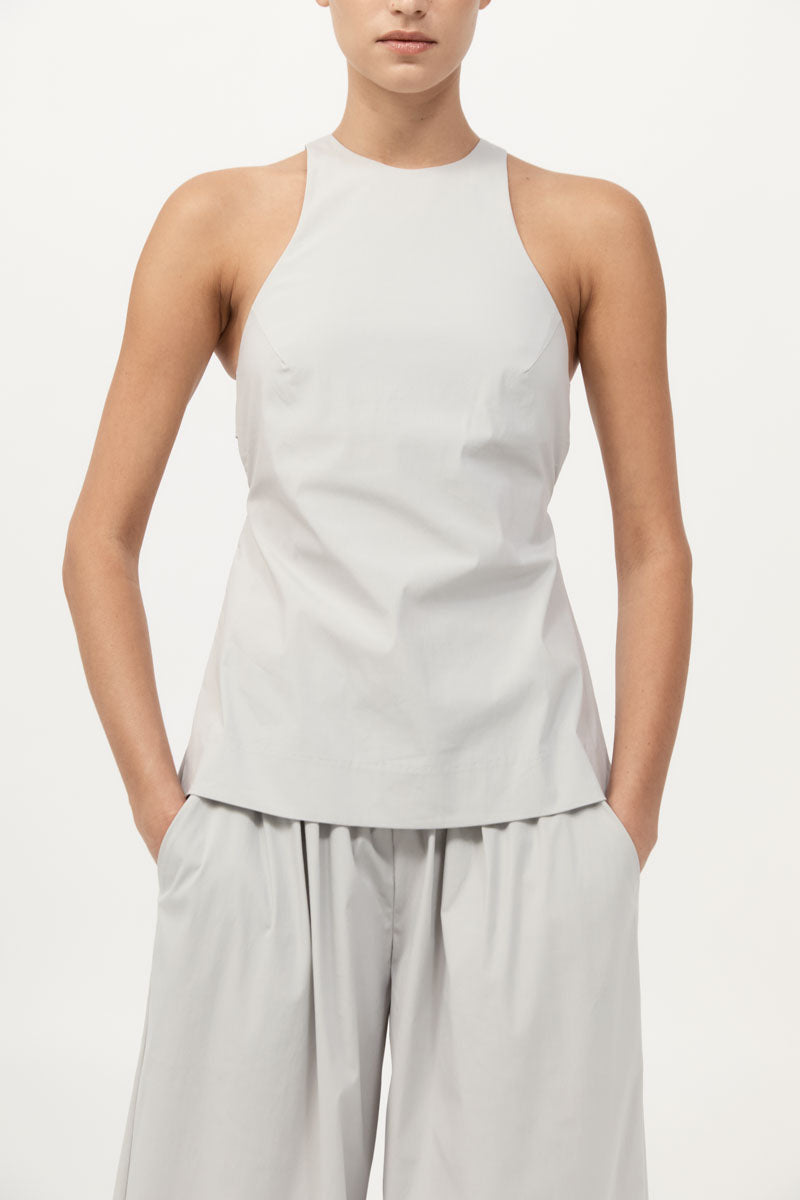 Racerback Top - Silver
