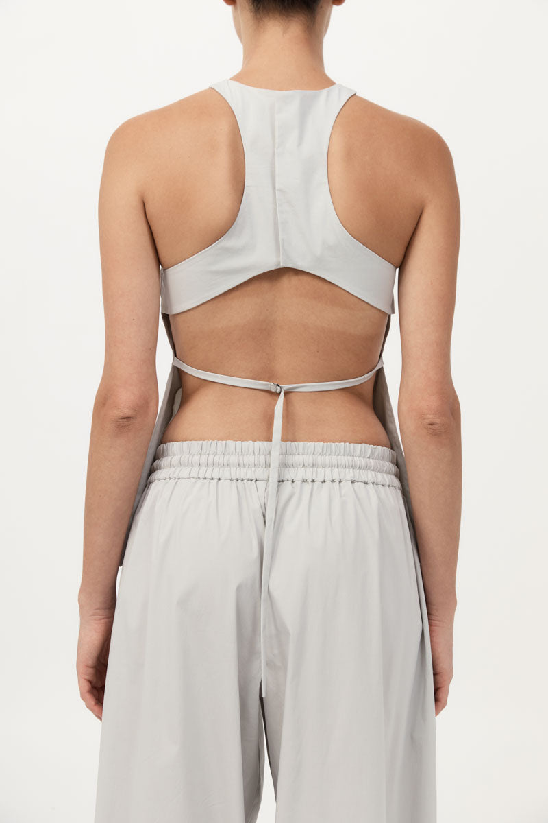 Racerback Top - Silver