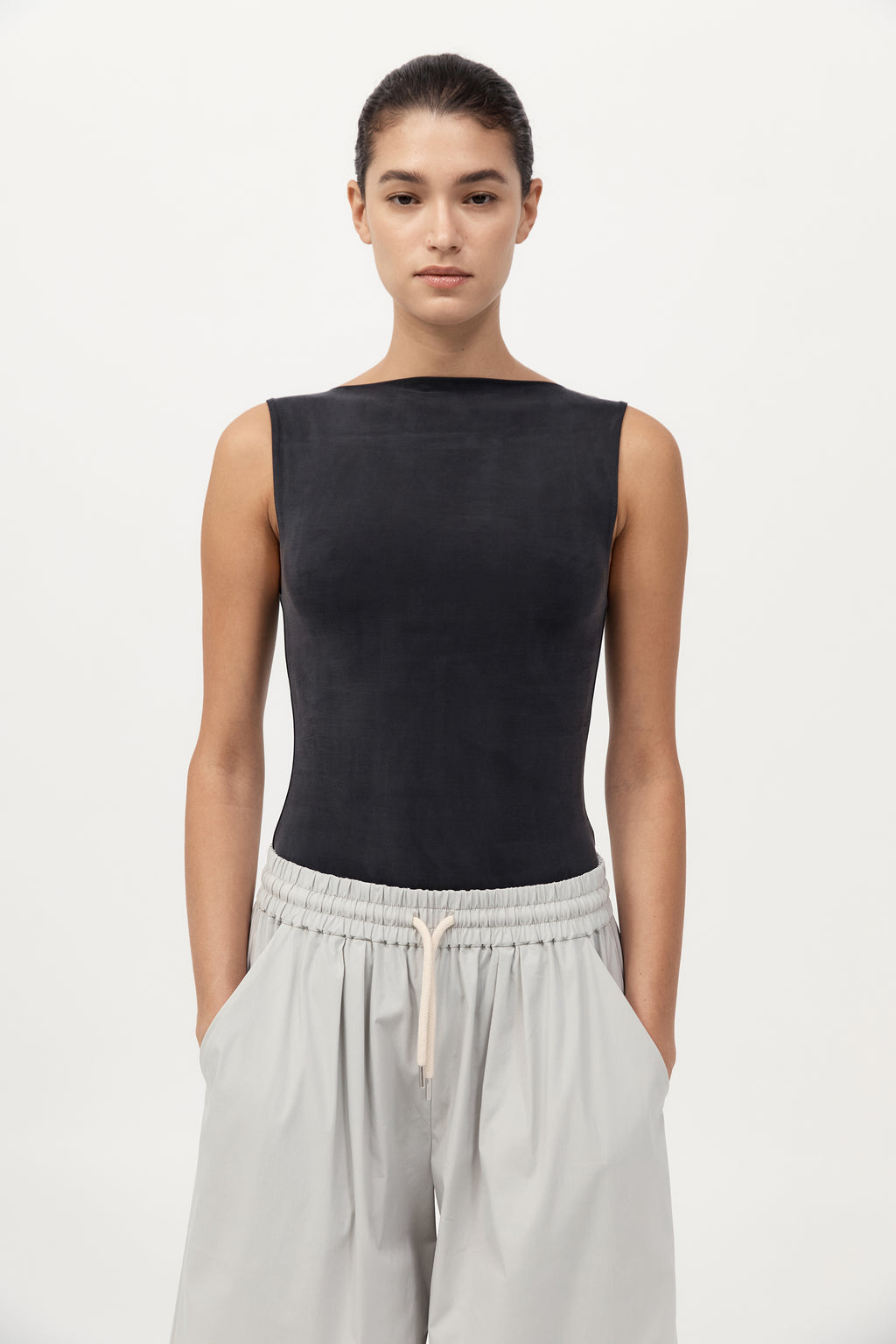 Cupro Jersey Top