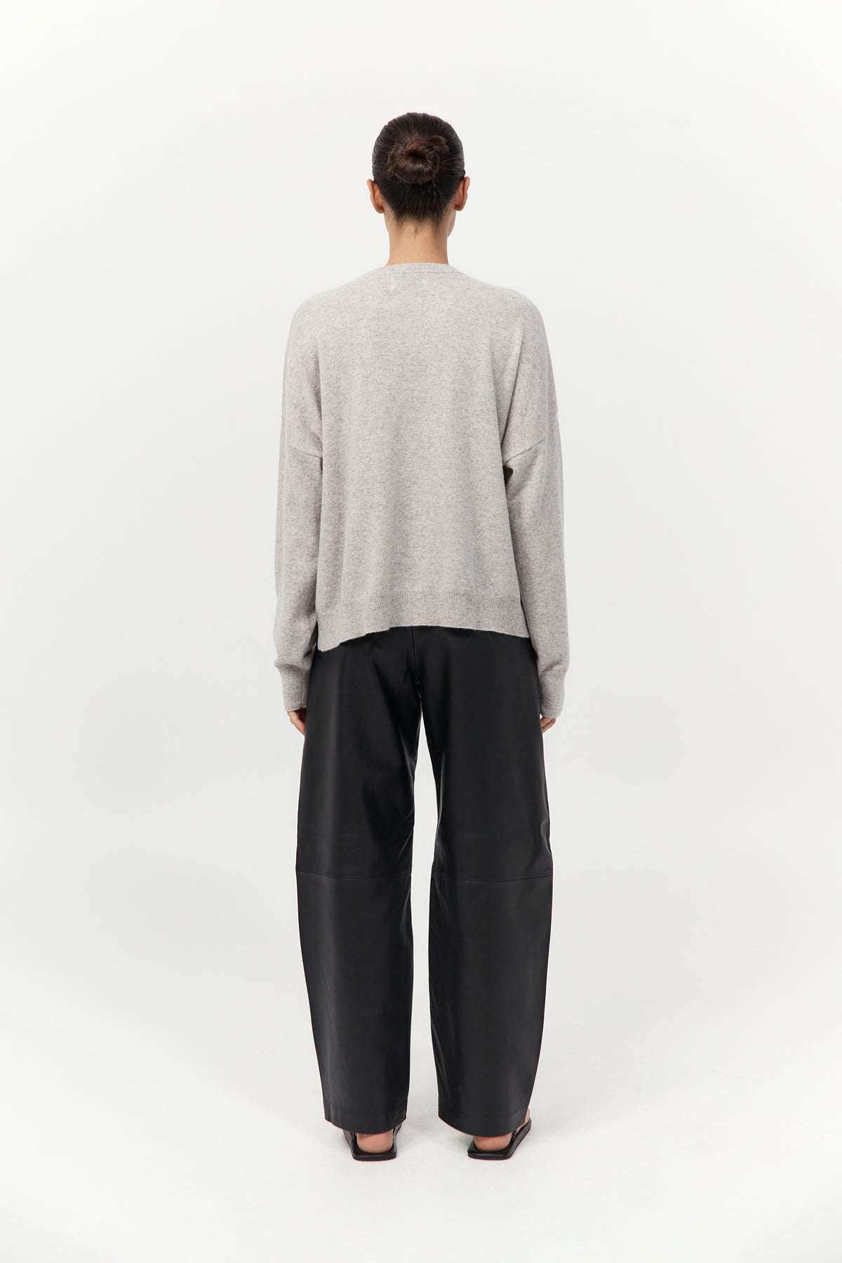 Cashmere Sweater - Grey Marle