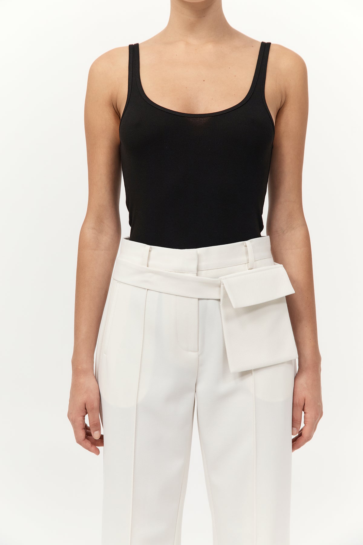 Utility Pocket Pants - Off White