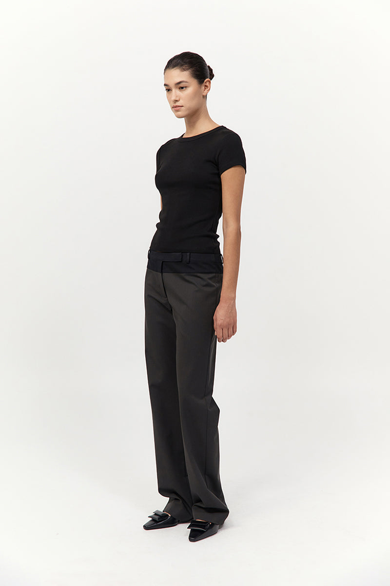 Organic Cotton Baby Tee - Jet Black