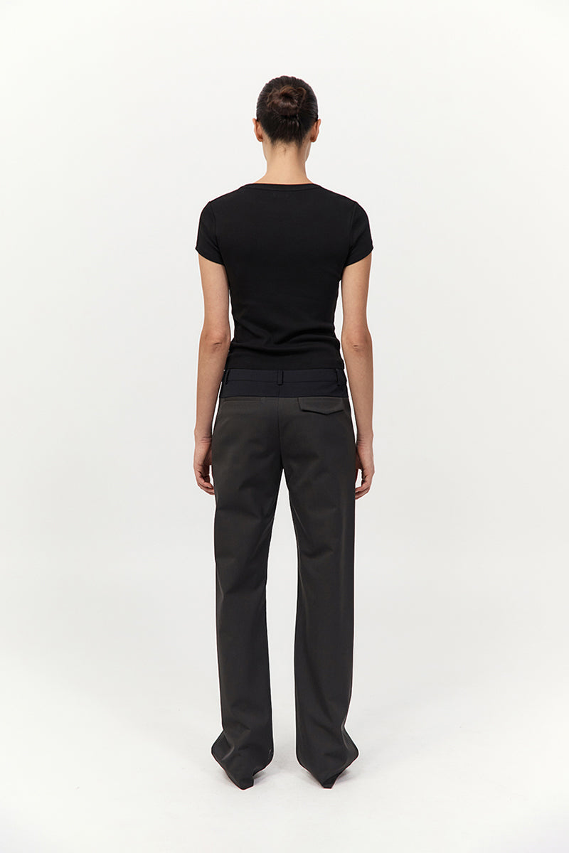 Organic Cotton Baby Tee - Jet Black