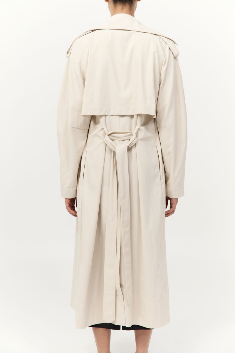 Relaxed Trench - Putty