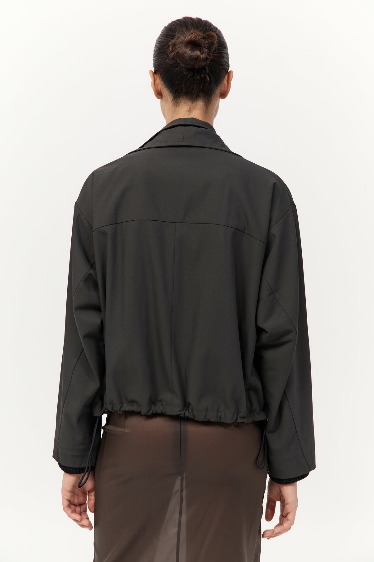 Flight Jacket - Black Olive