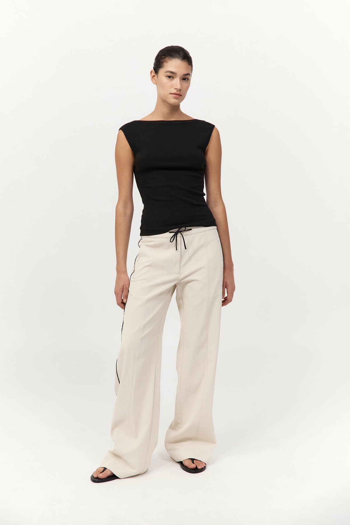 Tailored Track Pants - Putty