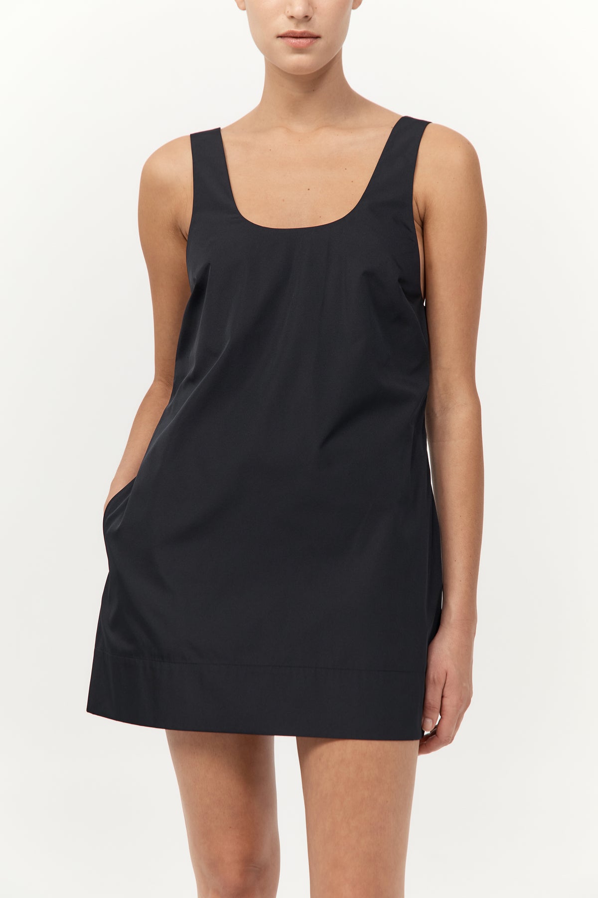 jordan mini dress Jordan graphic mini dress in black and off white