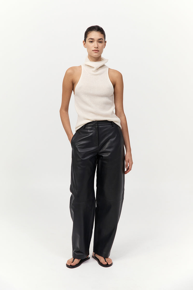 Cashmere Blend Top - Chalk