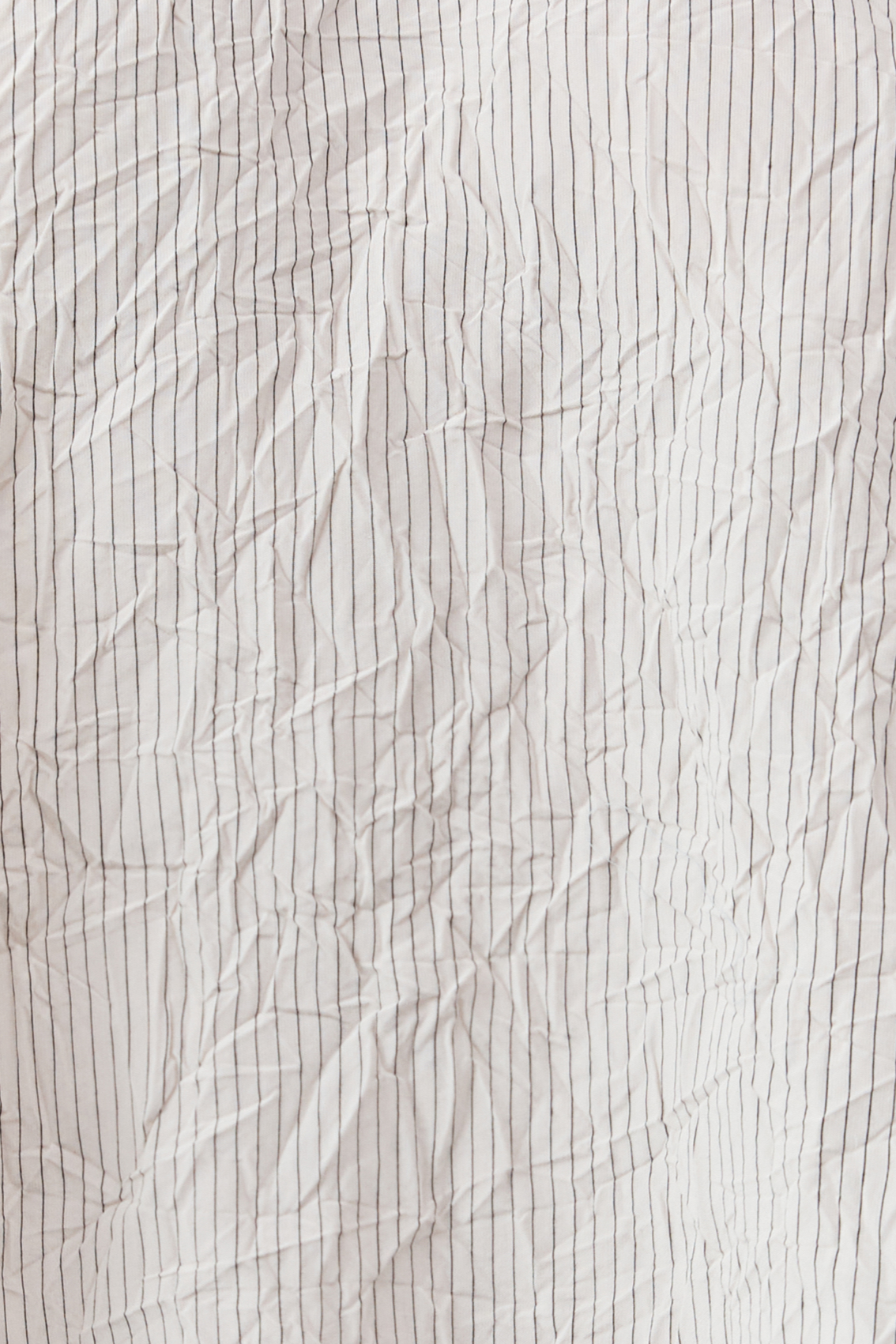 Relaxed Crushed Pant - Petite Pinstripe