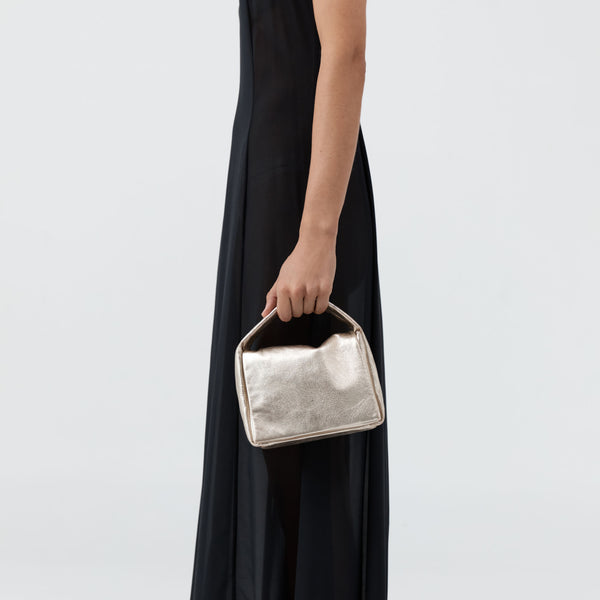 St. Agni | Petit Soft Satchel - Soft Gold
