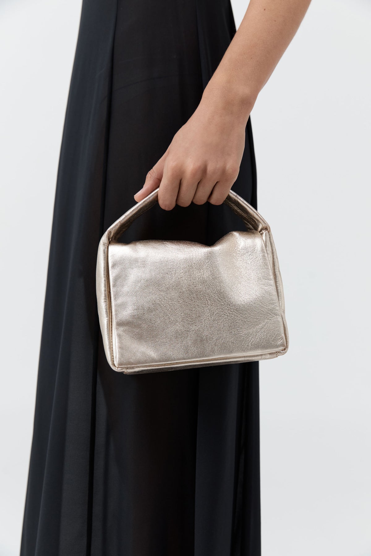 Petit Soft Satchel - Soft Gold