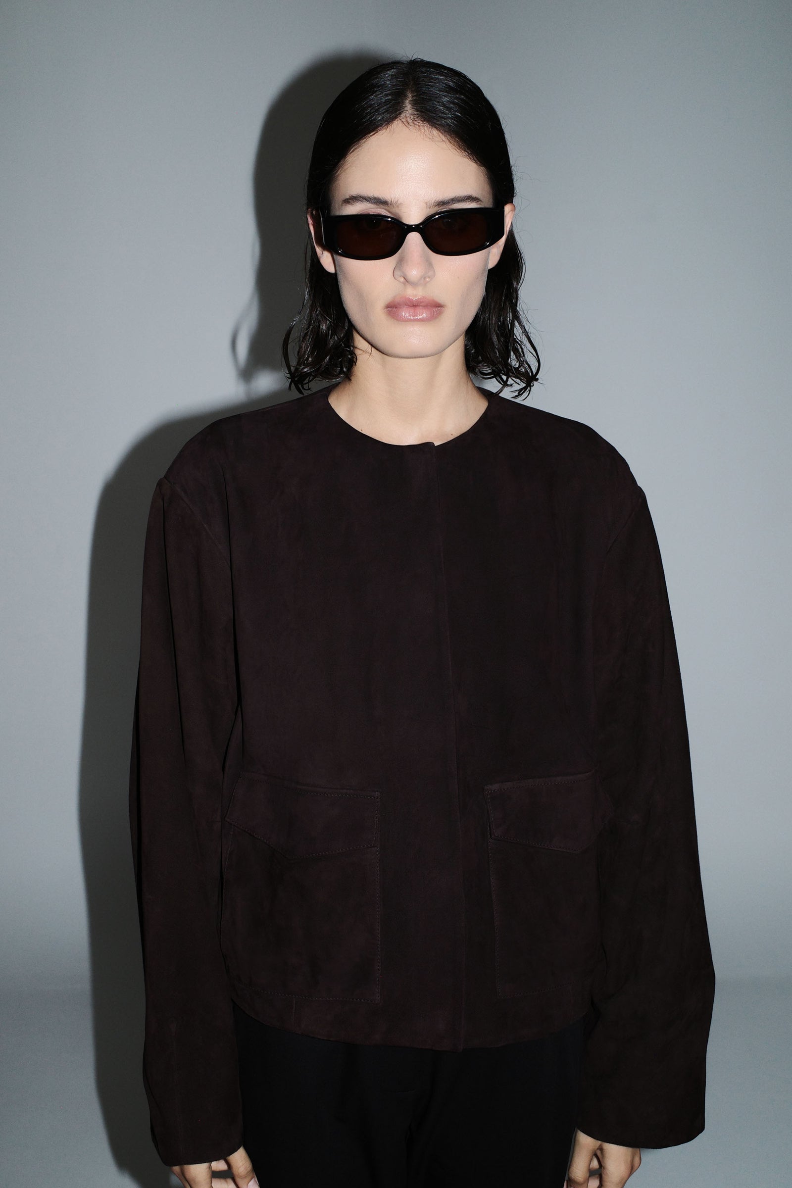 Clasico Sunglasses - Black/Brown